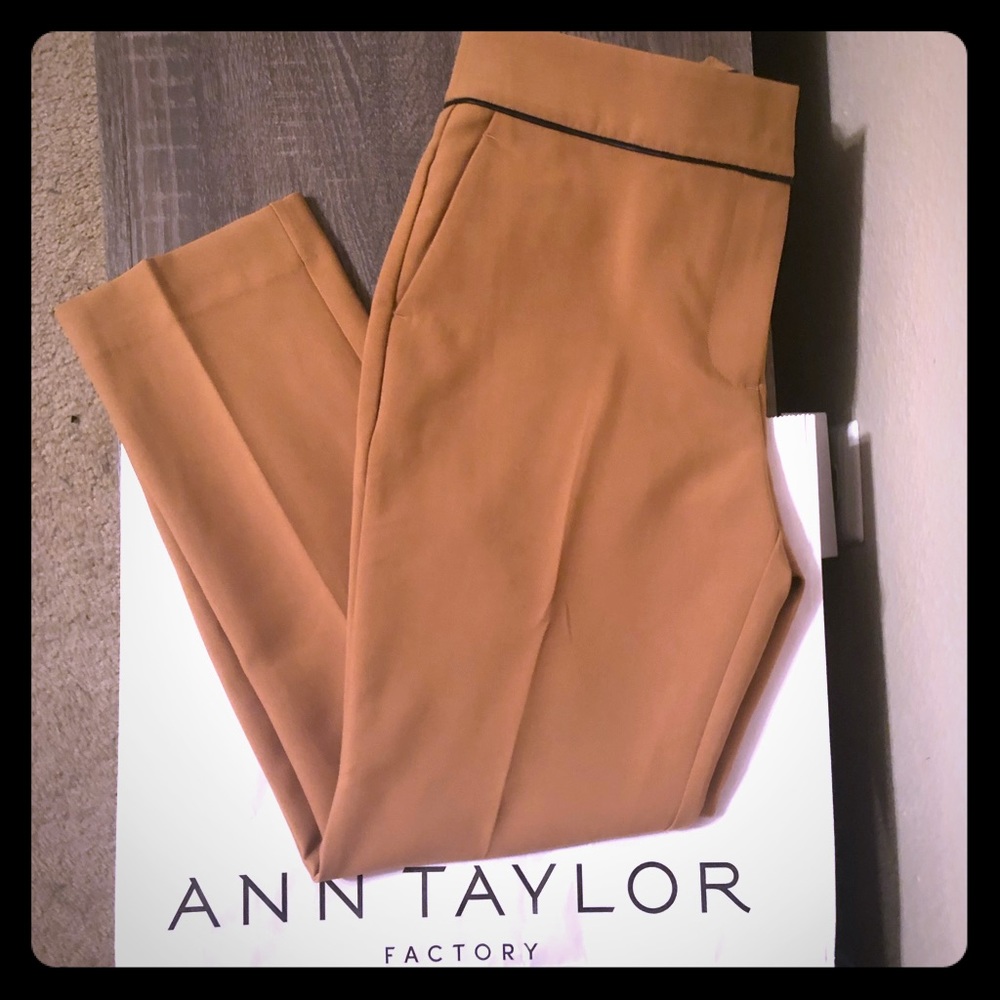 Ann Taylor Tan Dress Pants New W/O Tags